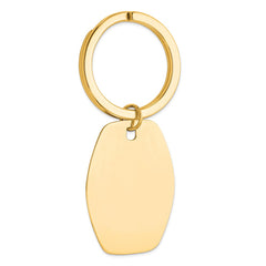 Sterling Silver Gold-plated Key Chain - 3
