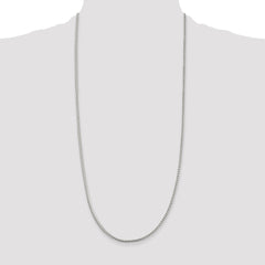 Sterling Silver 2.55mm D/C Square Franco Chain - 4