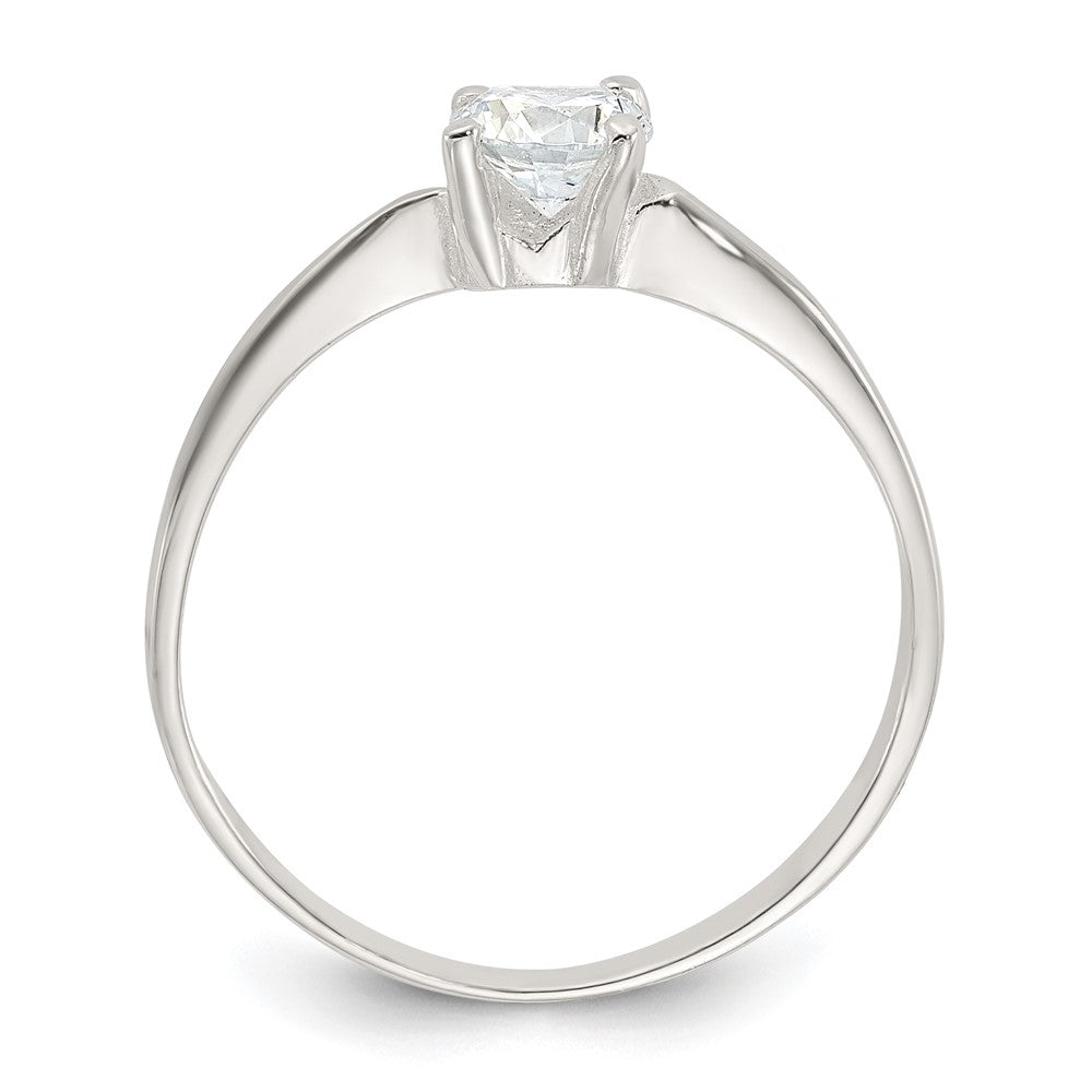 Sterling Silver CZ Ring - 36
