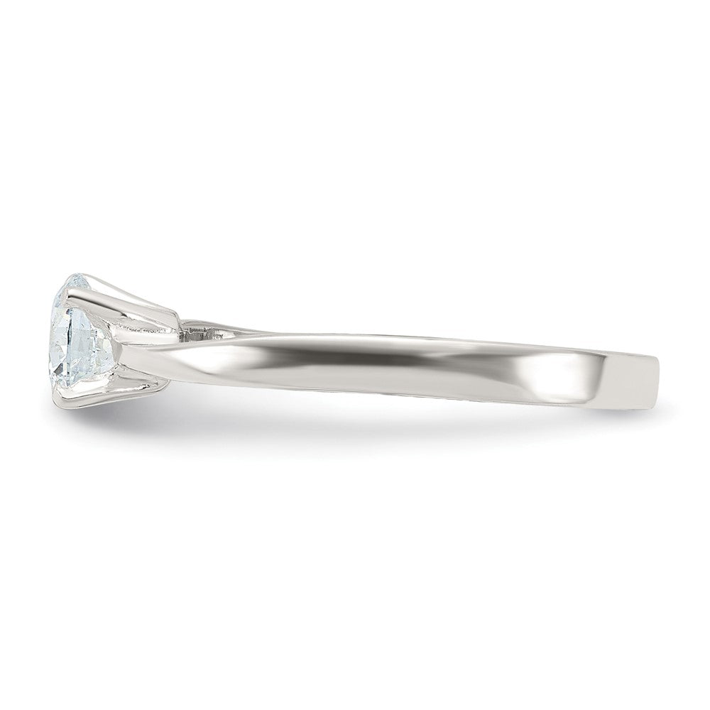 Sterling Silver CZ Ring - 35
