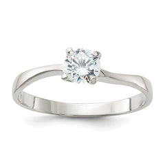 Sterling Silver CZ Ring - 36