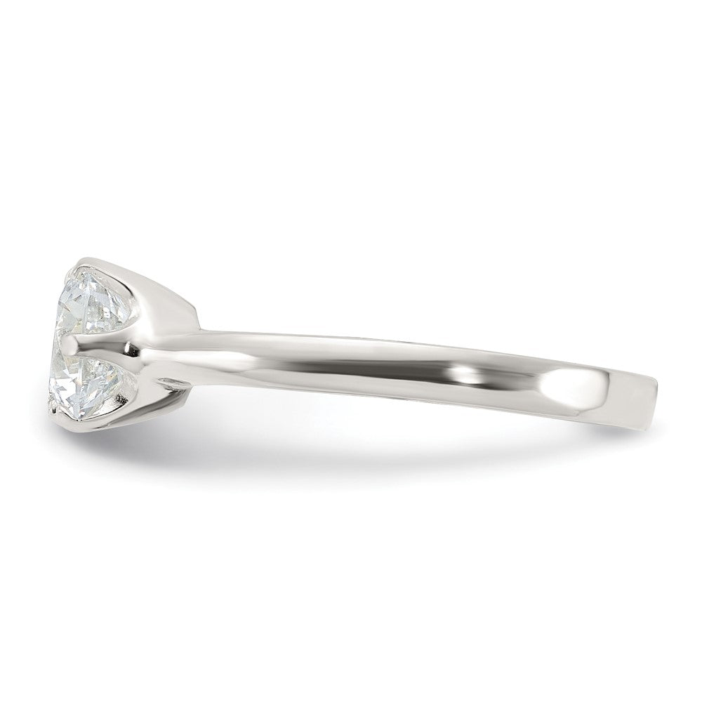Sterling Silver CZ Ring - 39