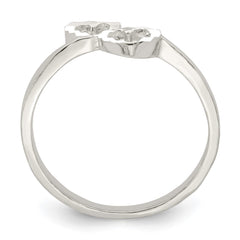 Sterling Silver Heart Ring - 22