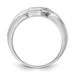 Sterling Silver Onyx Ring - 6