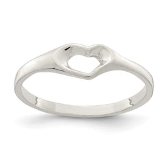 Sterling Silver Heart Ring - 20