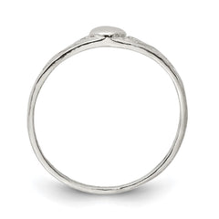 Sterling Silver Heart Ring - 21