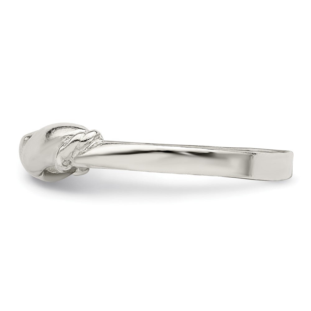 Sterling Silver Swirl Ring - 6