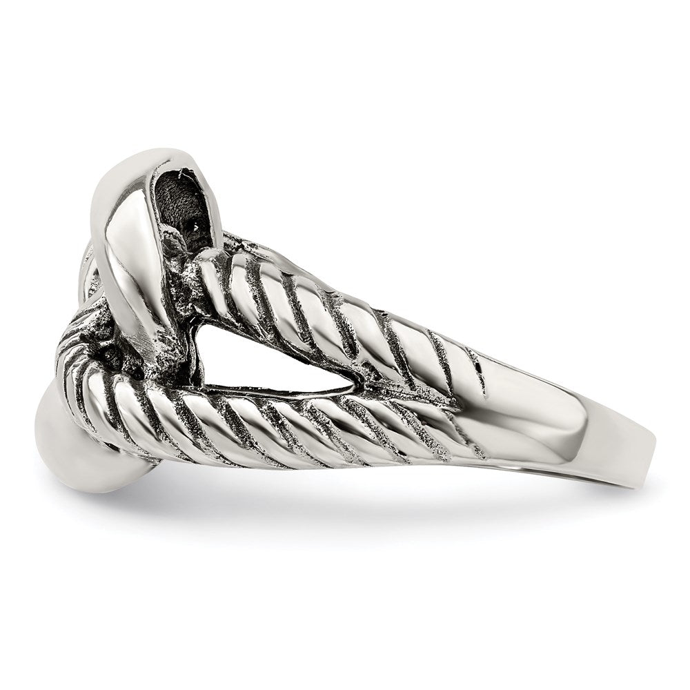 Sterling Silver Antiqued Ring - 3