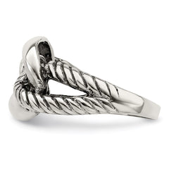 Sterling Silver Antiqued Ring - 3