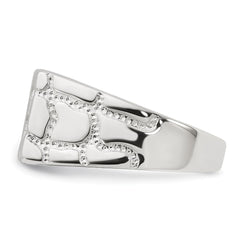 Sterling Silver Nugget Ring - 7