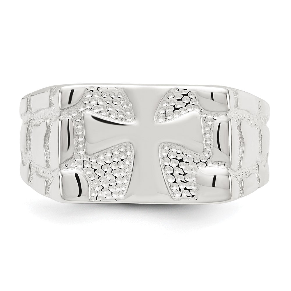 Sterling Silver Nugget Ring - 9