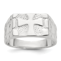 Sterling Silver Nugget Ring - 9