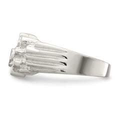 Sterling Silver Men's Nugget Ring - 12