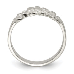 Sterling Silver Nugget Ring - 16
