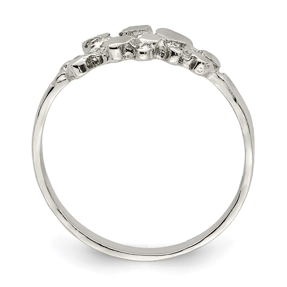 Sterling Silver Nugget Ring - 2