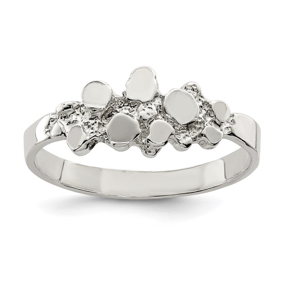 Sterling Silver Nugget Ring - 2