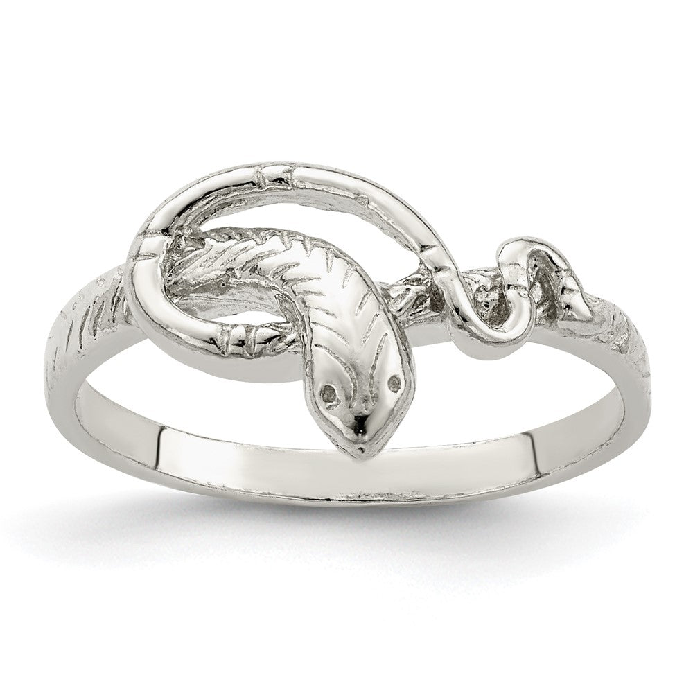 Sterling Silver Snake Ring - 2