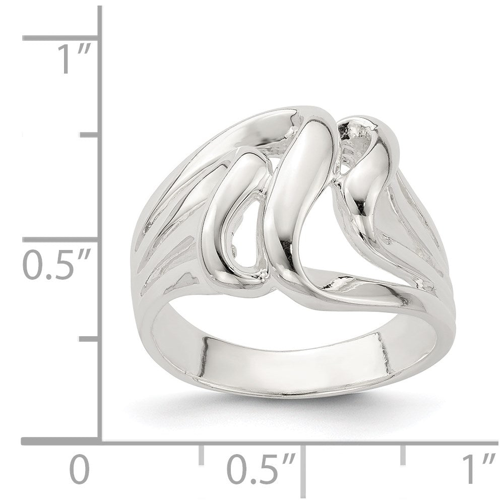 Sterling Silver Fancy Ring - 12