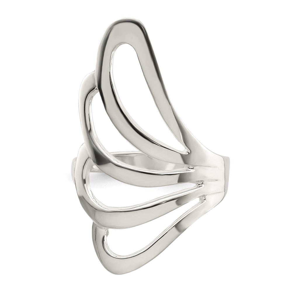 Sterling Silver Fancy Ring - 8