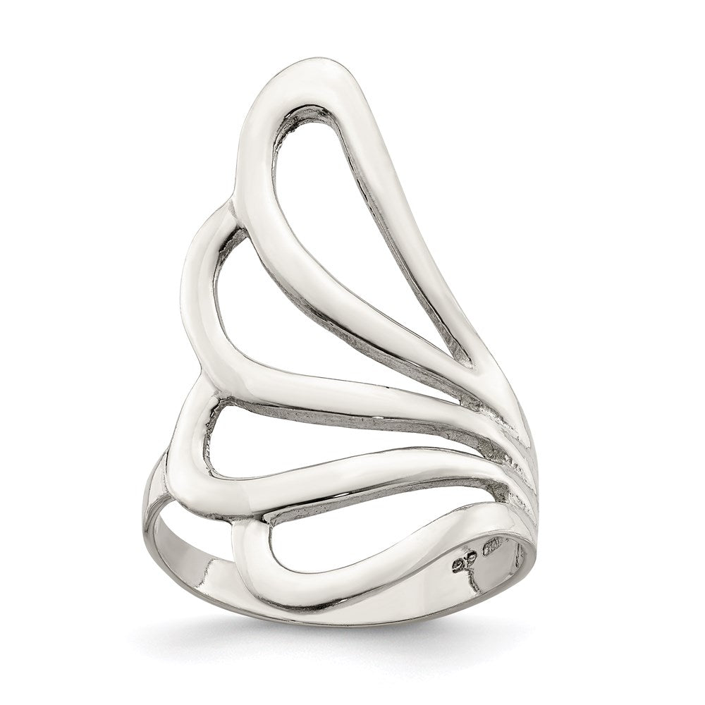 Sterling Silver Fancy Ring - 8