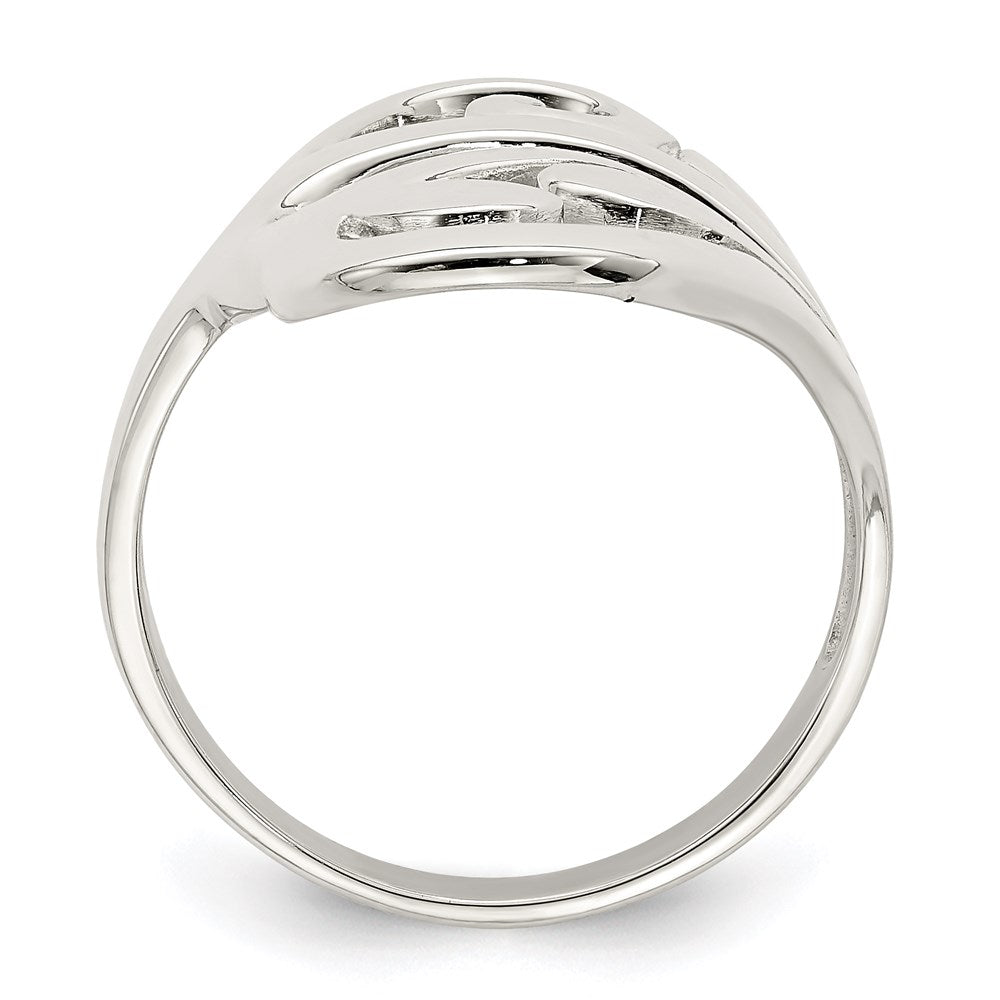 Sterling Silver Scroll Ring - 3