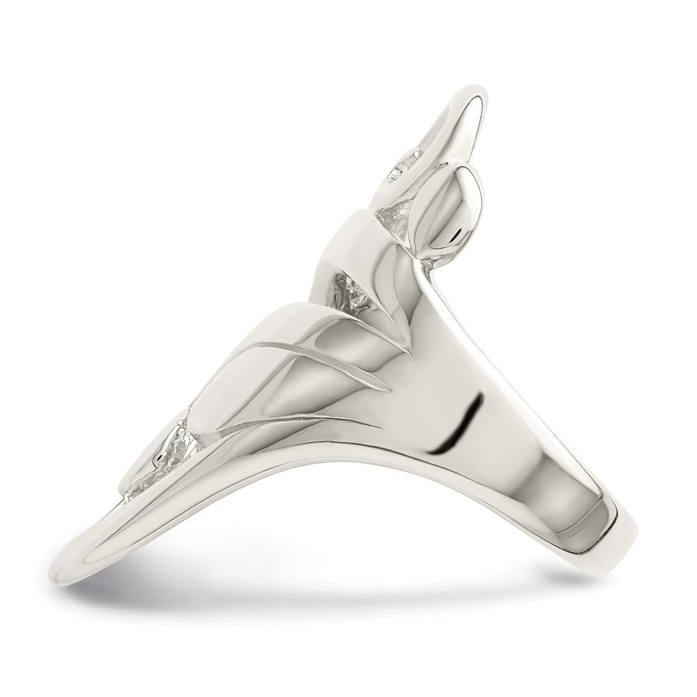 Sterling Silver Scroll Ring - 3