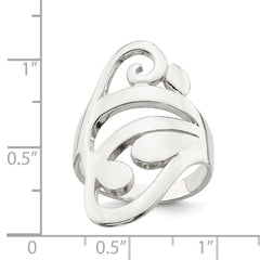 Sterling Silver Scroll Ring - 3