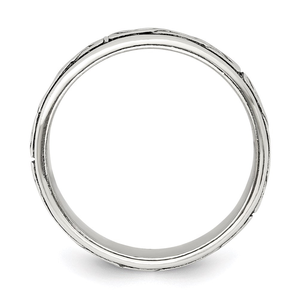 Sterling Silver Design Ring - 3