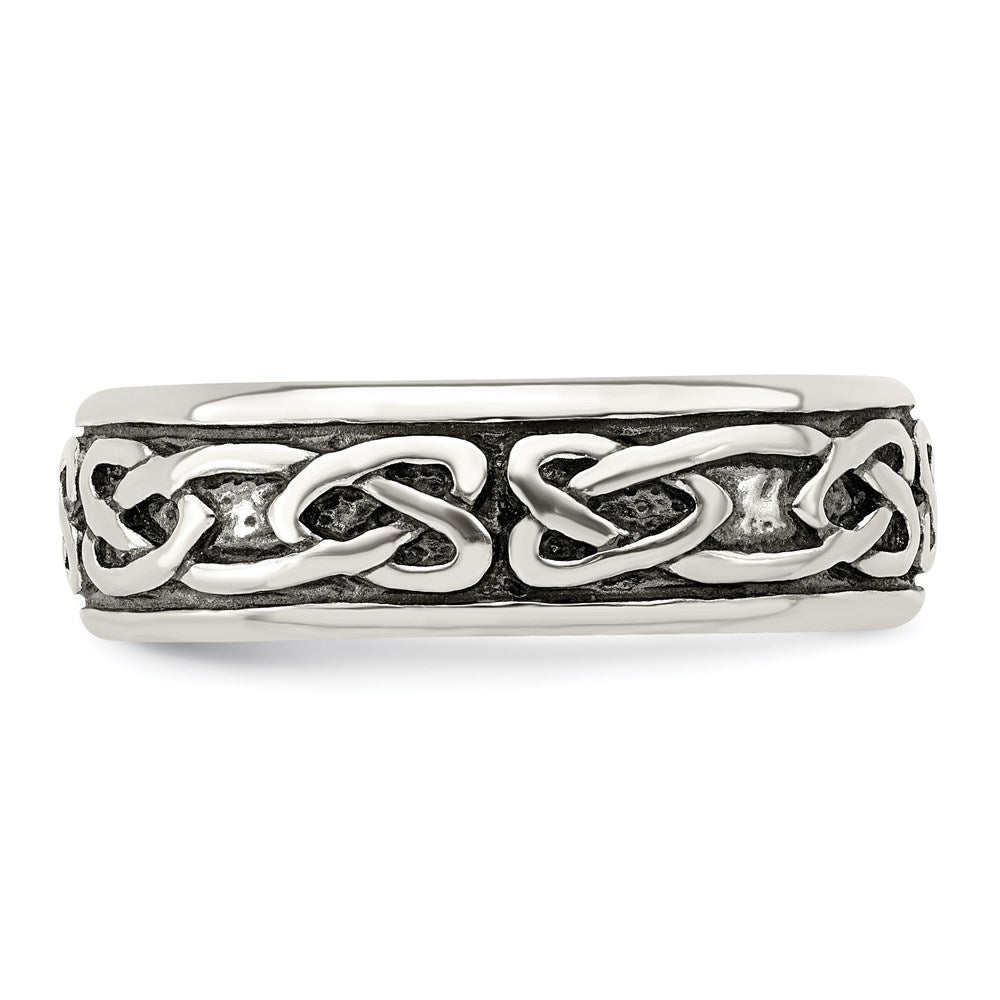 Sterling Silver Design Ring - 3