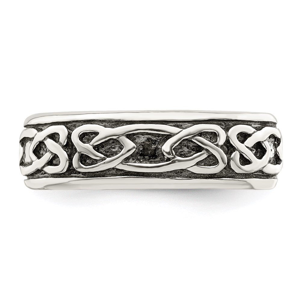 Sterling Silver Design Ring - 3
