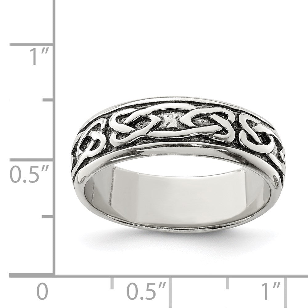 Sterling Silver Design Ring - 3