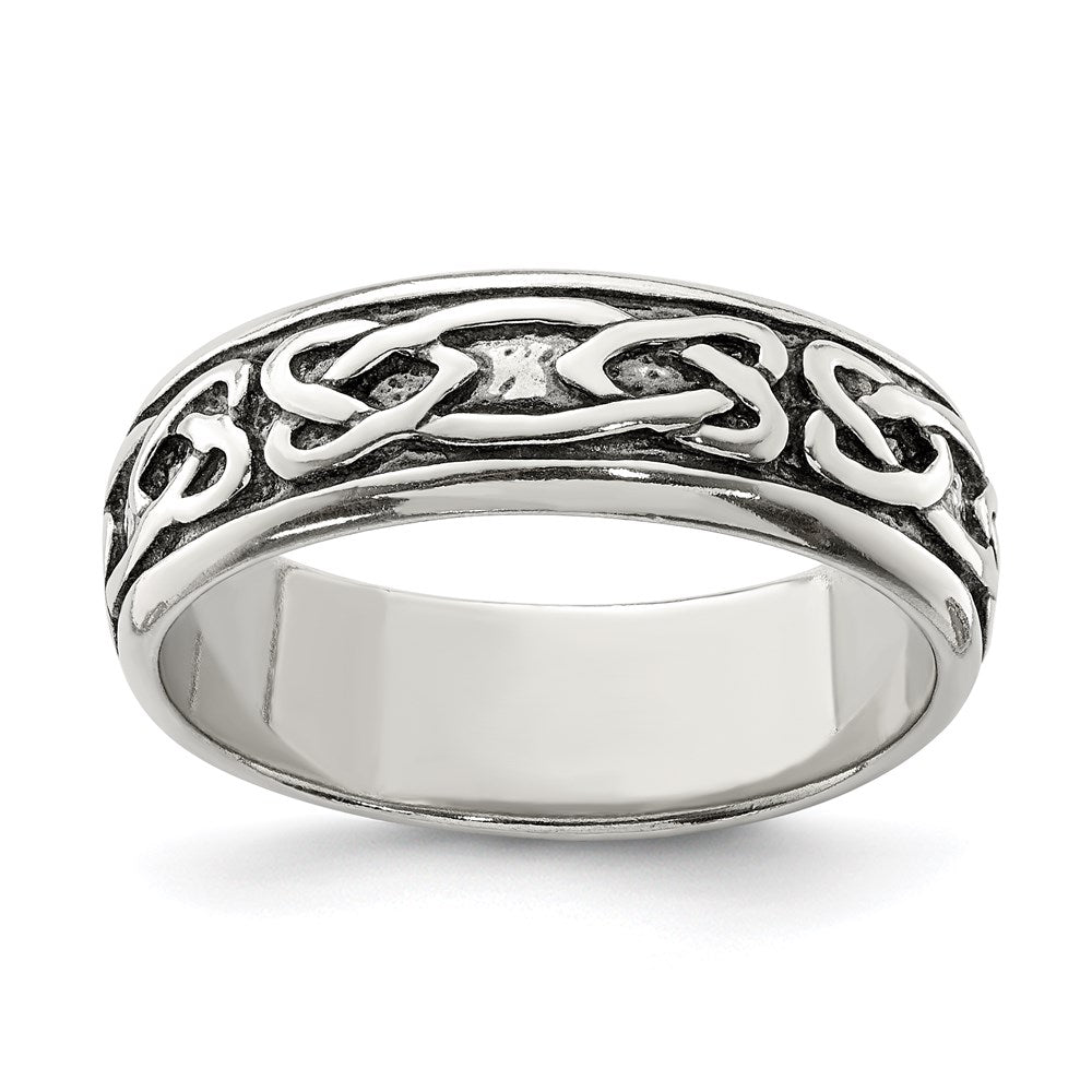 Sterling Silver Design Ring - 3