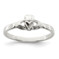 Sterling Silver Claddagh Ring - 15