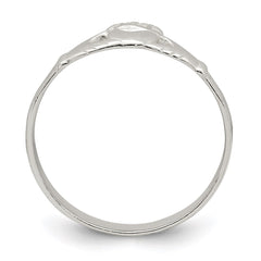 Sterling Silver Claddagh Ring - 13