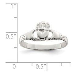 Sterling Silver Claddagh Ring - 13