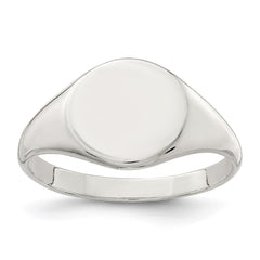 Sterling Silver Signet Ring - 13