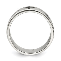 Sterling Silver Cross Design Ring - 2