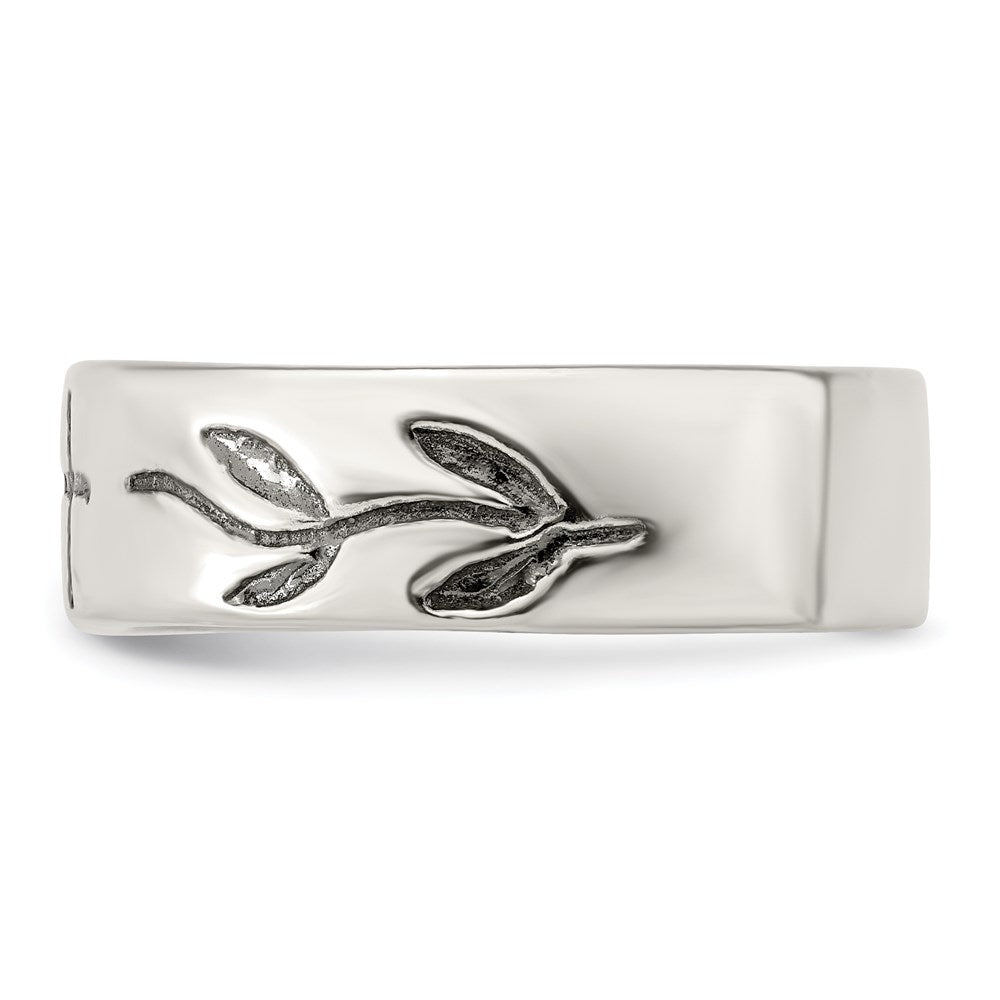 Sterling Silver Cross Design Ring - 2