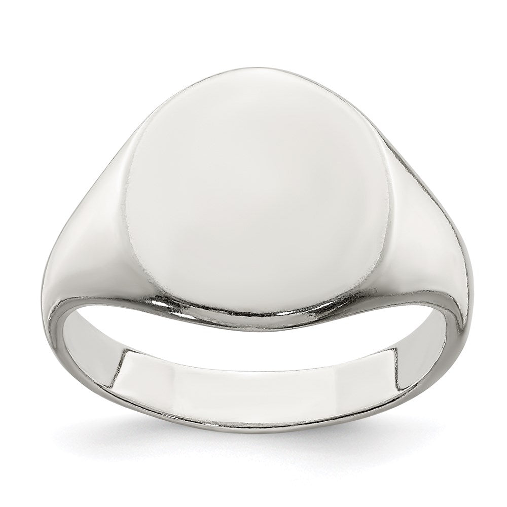 Sterling Silver Signet Ring - 28