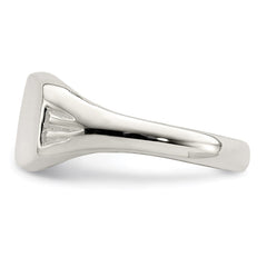 Sterling Silver Signet Ring - 19