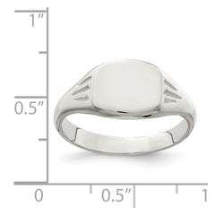 Sterling Silver Signet Ring - 19