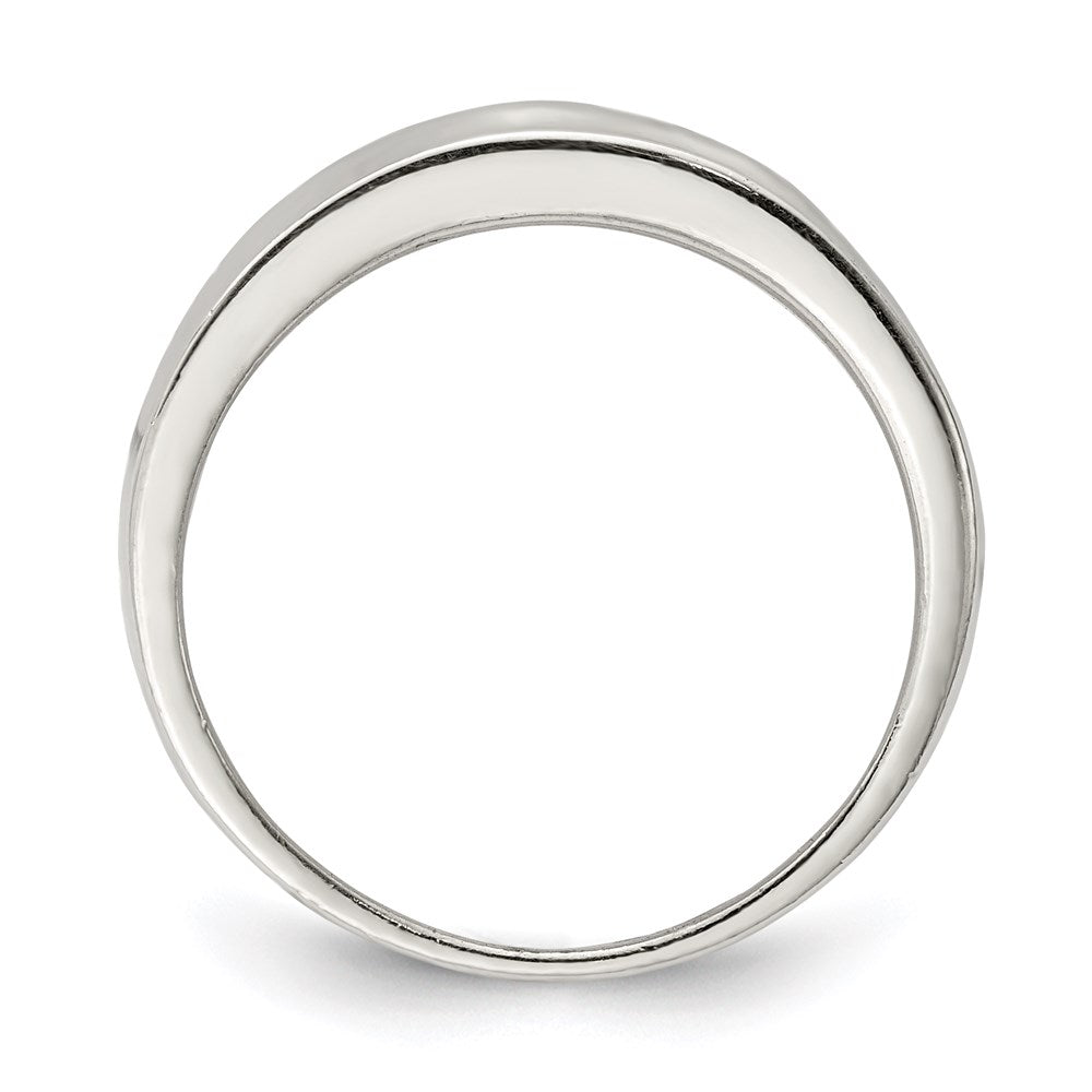 Sterling Silver Polished Fancy Ring - 2