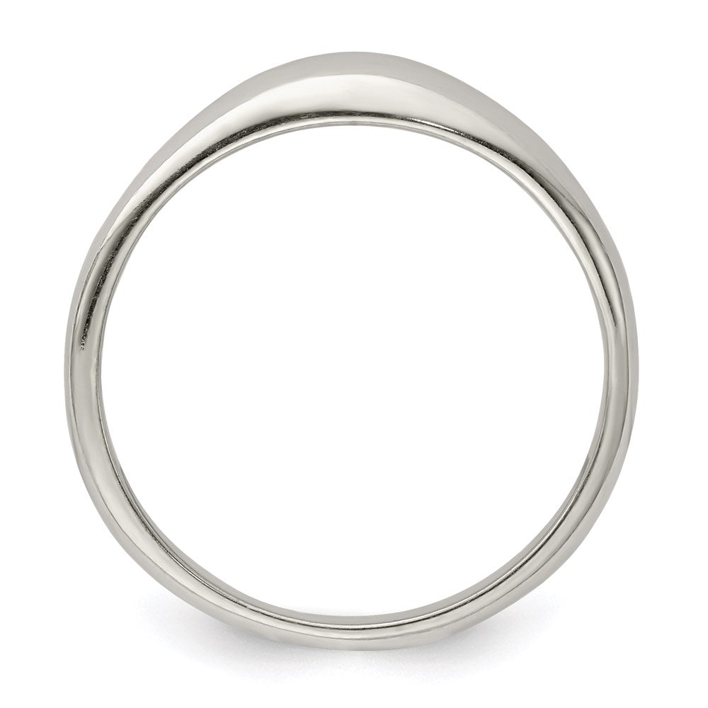 Sterling Silver Fancy Domed Ring - 3