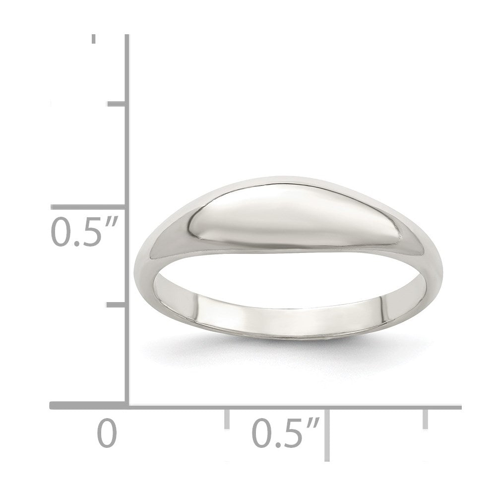 Sterling Silver Fancy Domed Ring - 3