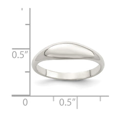 Sterling Silver Fancy Domed Ring