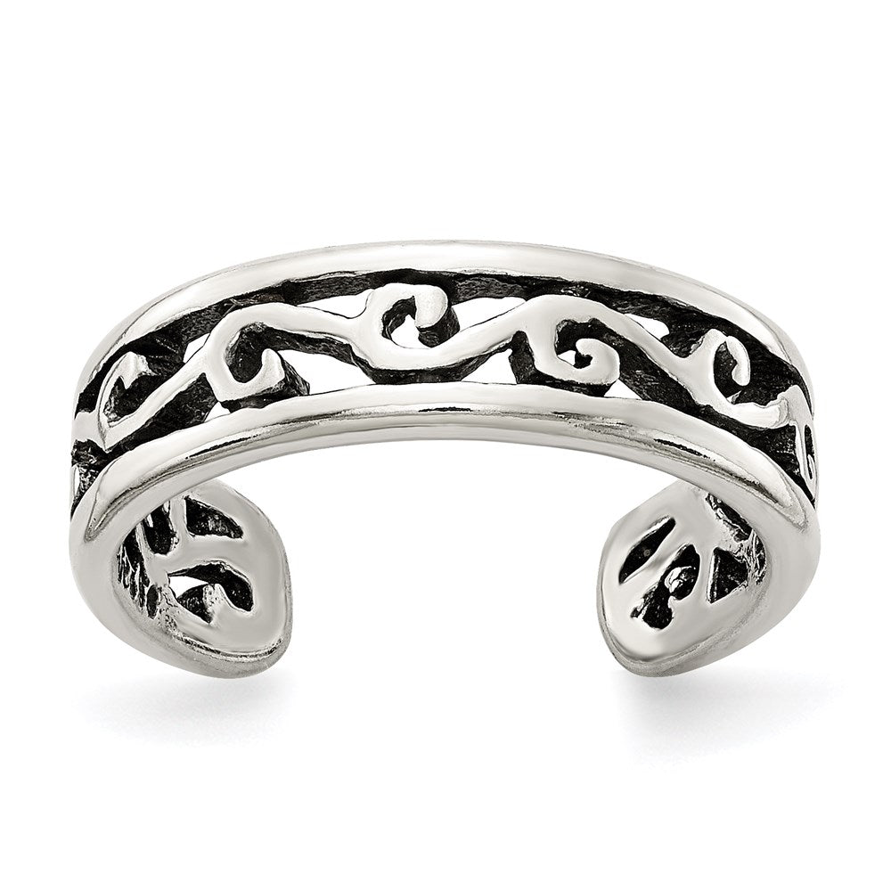 Sterling Silver Toe Ring - 19