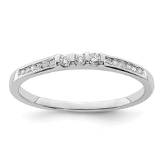 Sterling Silver Rhodium Plated Diamond Ring - 32