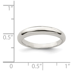 Sterling Silver Stackable Band - 2