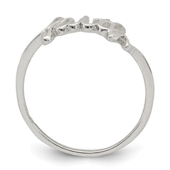 Sterling Silver Faith Ring - 3