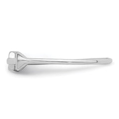Sterling Silver Rhodium-plated Polished Arrow Ring - 3